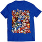 Mega Boy Rockman Robots Premium Unisex T-shirt (Vectorized Design)