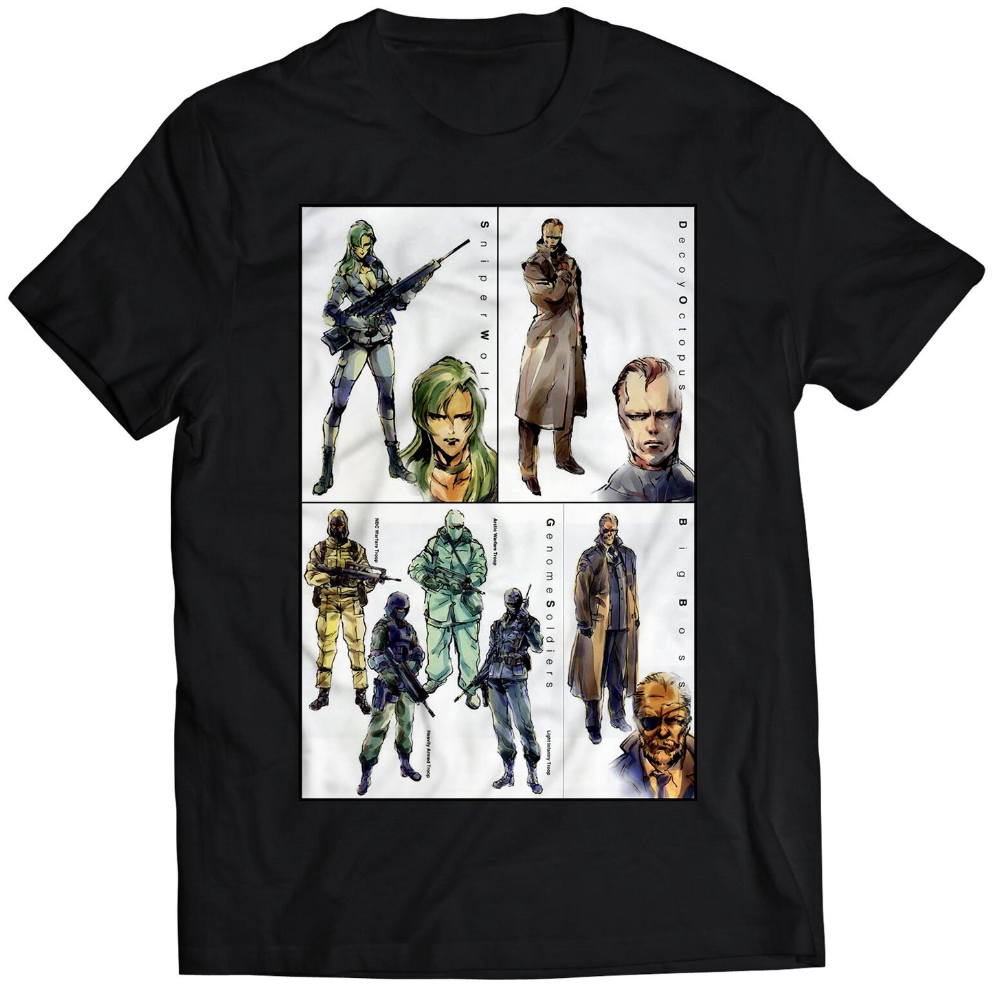 MGS Profile V3 Premium Unisex T-shirt (Vectorized Design)