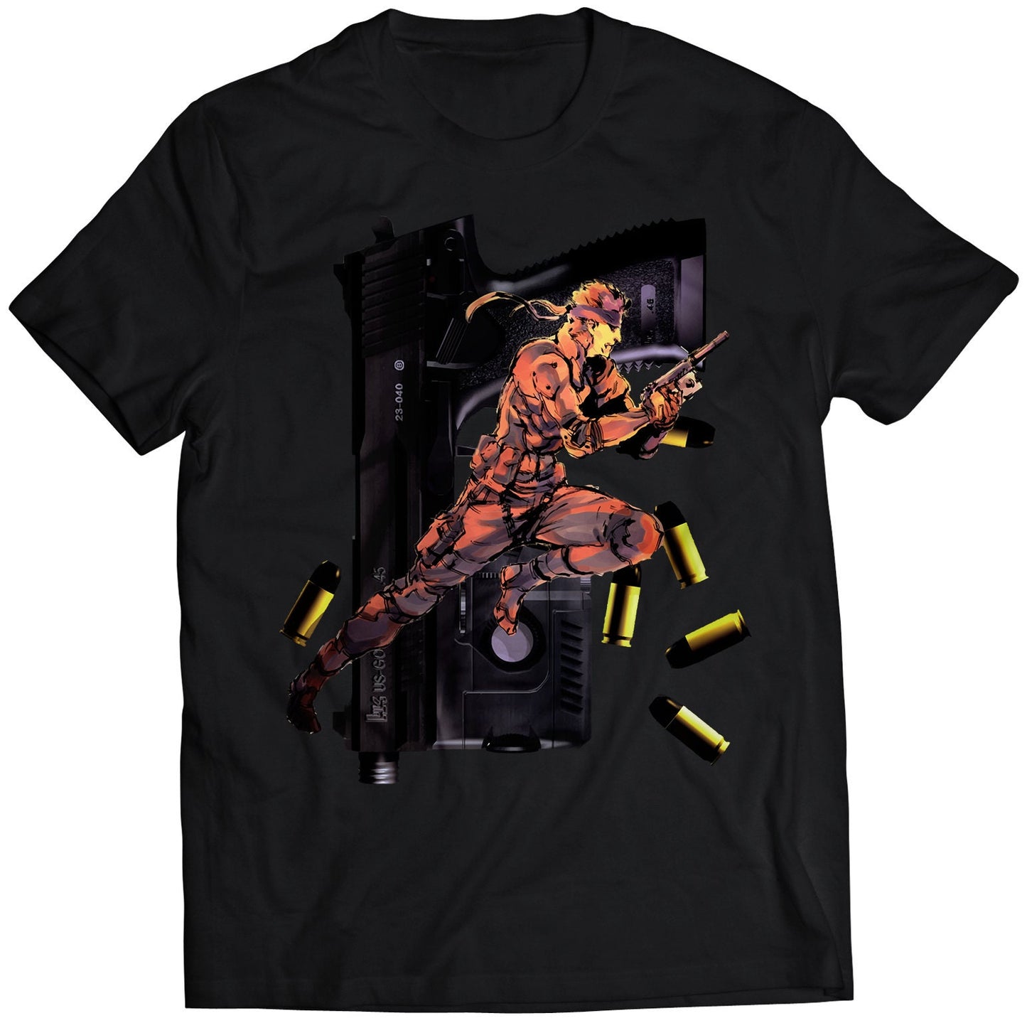 MGS Snake Socom Premium Unisex T-shirt (Vectorized Design)