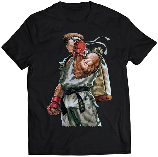 Ryu World Warrior Premium Unisex T-shirt (Vectorized Design)