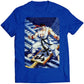 Ryu In Stage Street Fighting Premium Unisex T-shirt (Vectorized Design)