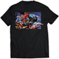 SF2 Alley Fighting Premium Unisex T-shirt (Vectorized Design)