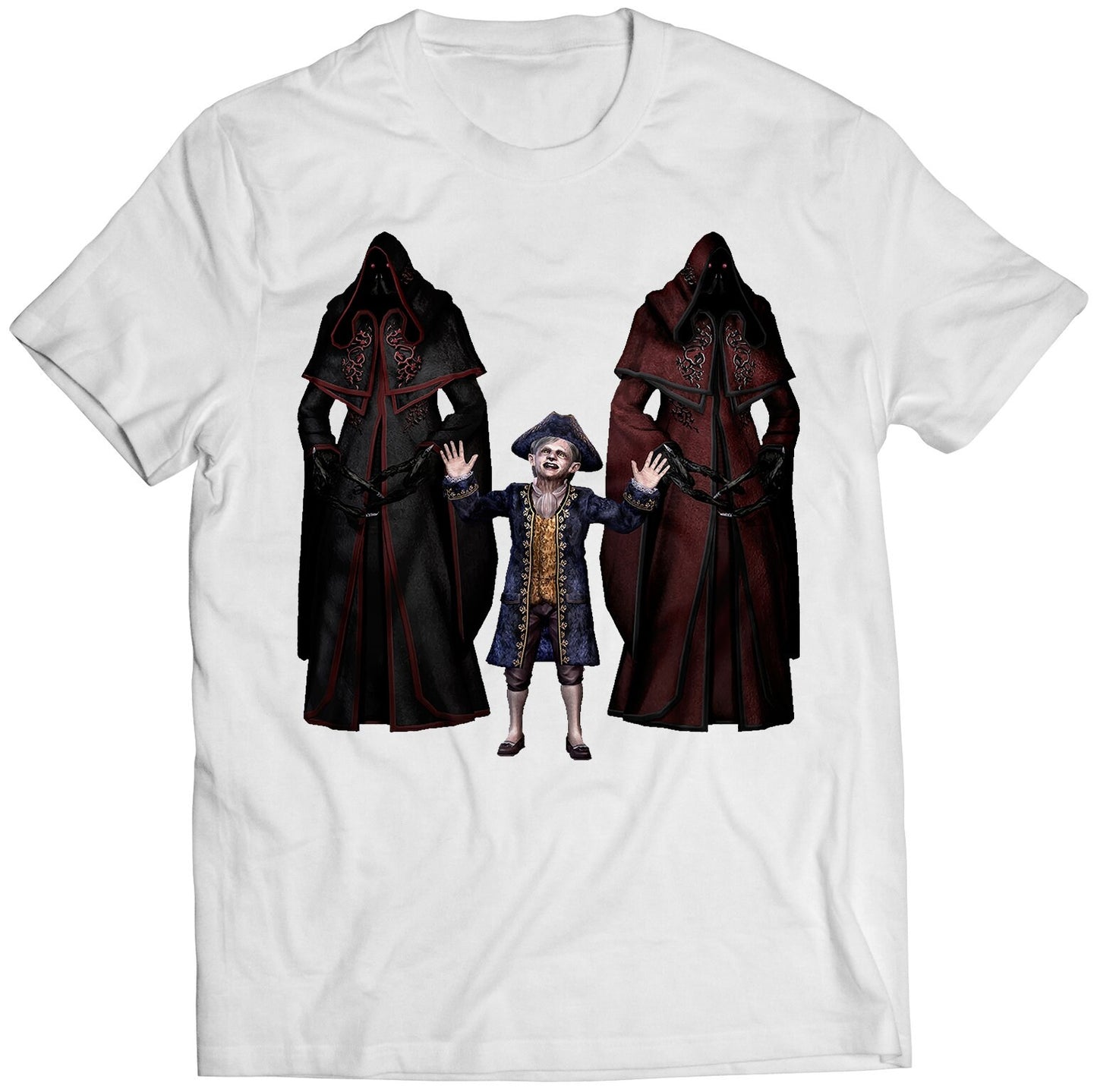 Ramon Salazar With his Hands Residence Evil 4 Premium Unisex T-shirt (Vectorized Design)