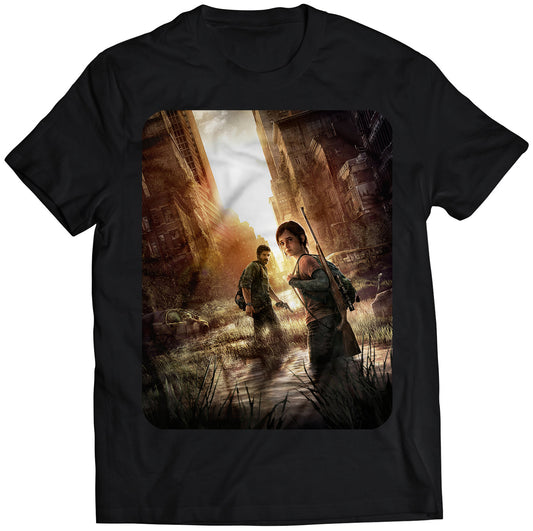 Joel & Ellie TLOU Premium Unisex T-shirt.