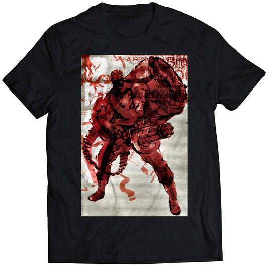 Vulcan Raven MGS1 MGS Premium Unisex T-shirt (Vectorized Design)