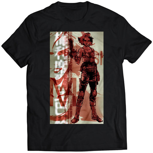 Meryl Silverburgh MGS1 MGS Premium Unisex T-shirt (Vectorized Design)