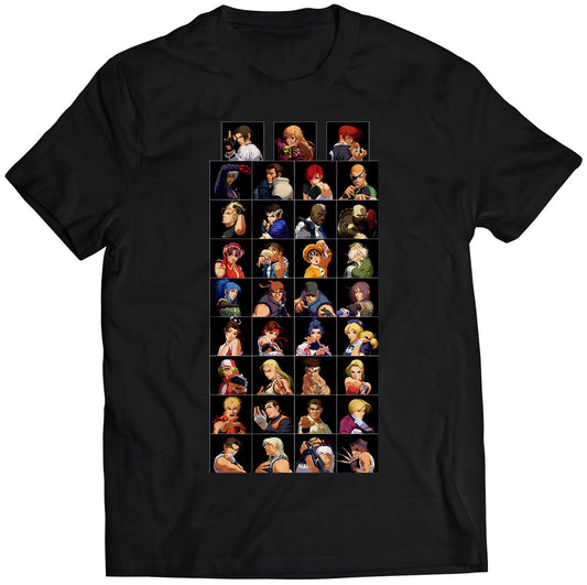 KOF2000 V1 Character Select Premium Unisex T-shirt.