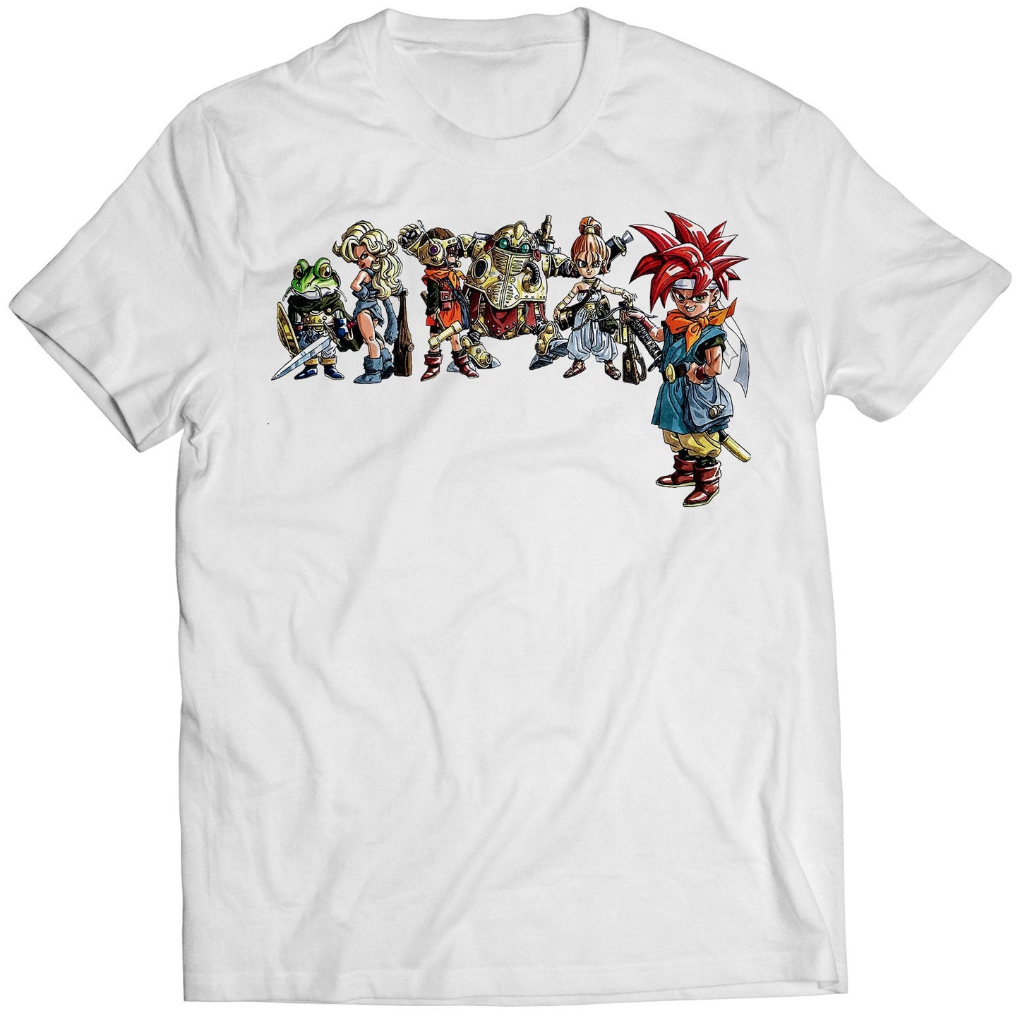 Chr0n0 Trigger Japanese Snes Cover Premium Unisex T-shirt(Vectorized Design)