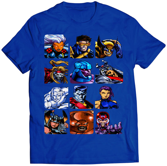 Mutants Children Of The Atom (COTA) Character Select Portraits Premium Unisex T-shirt