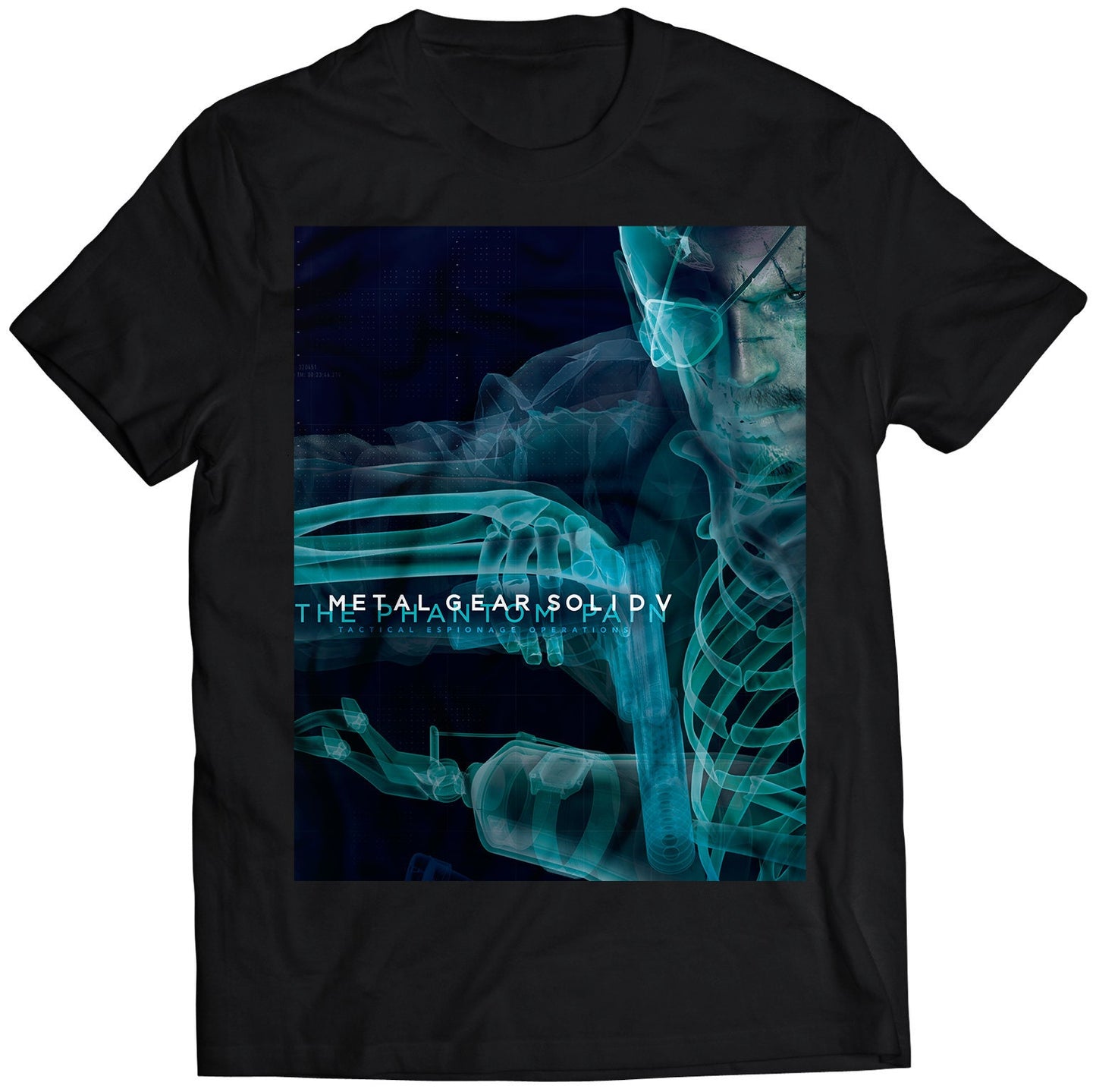 MGS V Phantom Pain Xray Premium Unisex T-shirt (Vectorized Design)