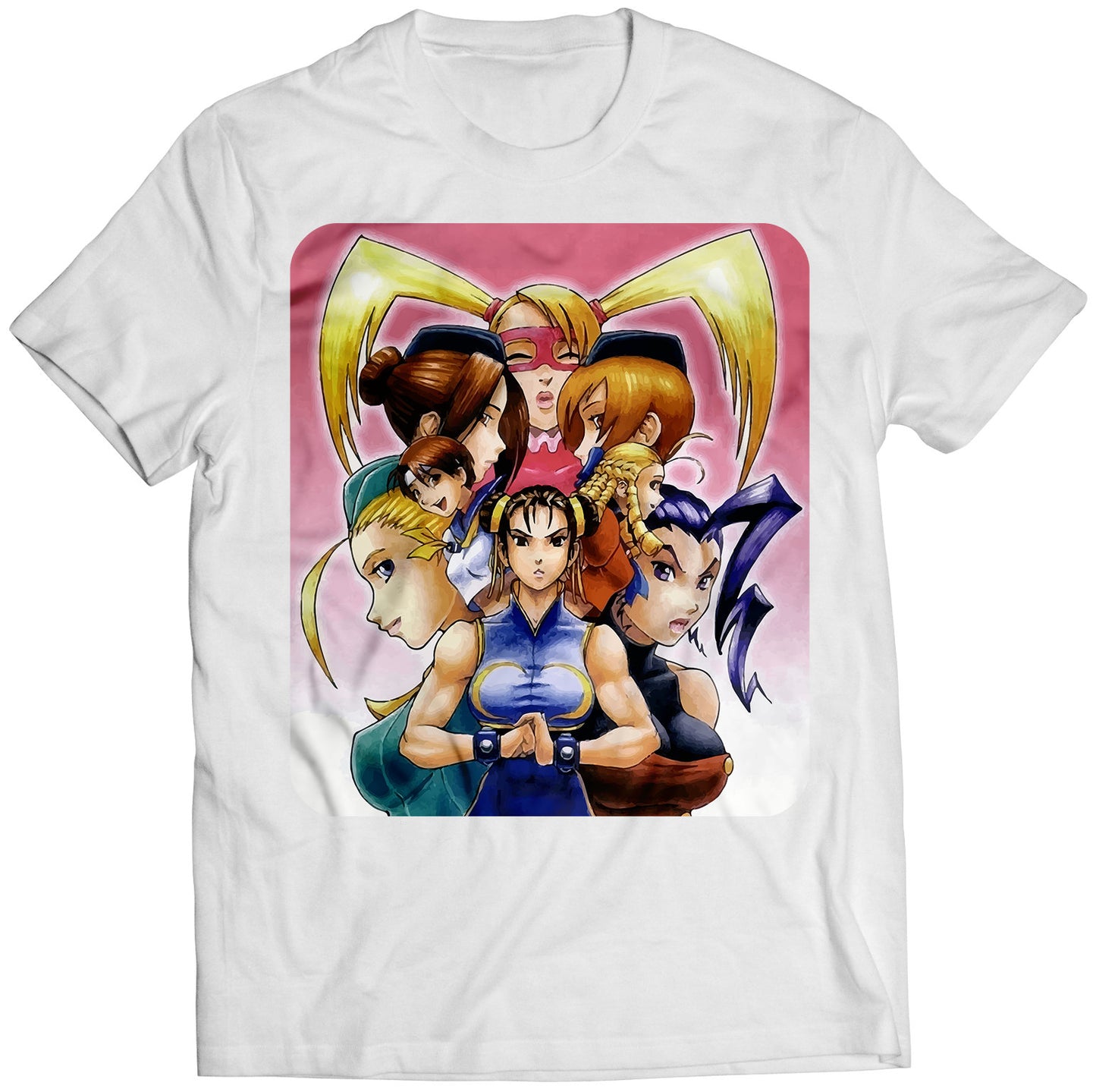 Street Girl Fighters Premium Unisex T-shirt (Vectorized Design)