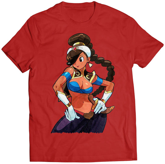 Rouge Powerful Stone Premium Unisex T-shirt (Vectorized Design)