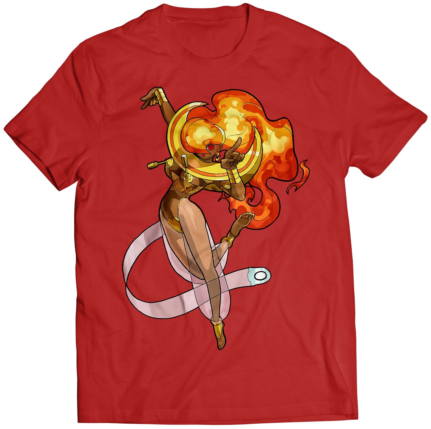 Rouge Scorching Beauty Powerful Stone Premium Unisex T-shirt (Vectorized Design)