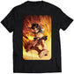 Sakura Street Fighting Comic Premium Unisex T-shirt (Vectorized Design)