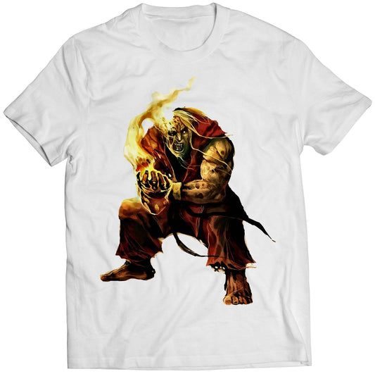 Ken Resident Zombie Street Evil Fighter Premium Unisex T-shirt (Vectorized Design)