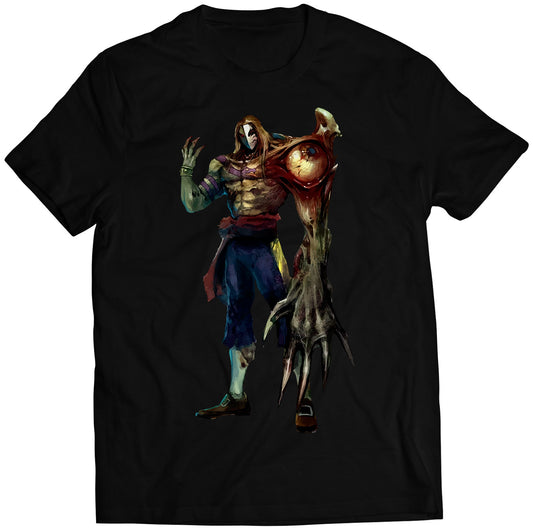 Vega Balrog Resident Zombie Street Evil Fighter Premium Unisex T-shirt (Vectorized Design)