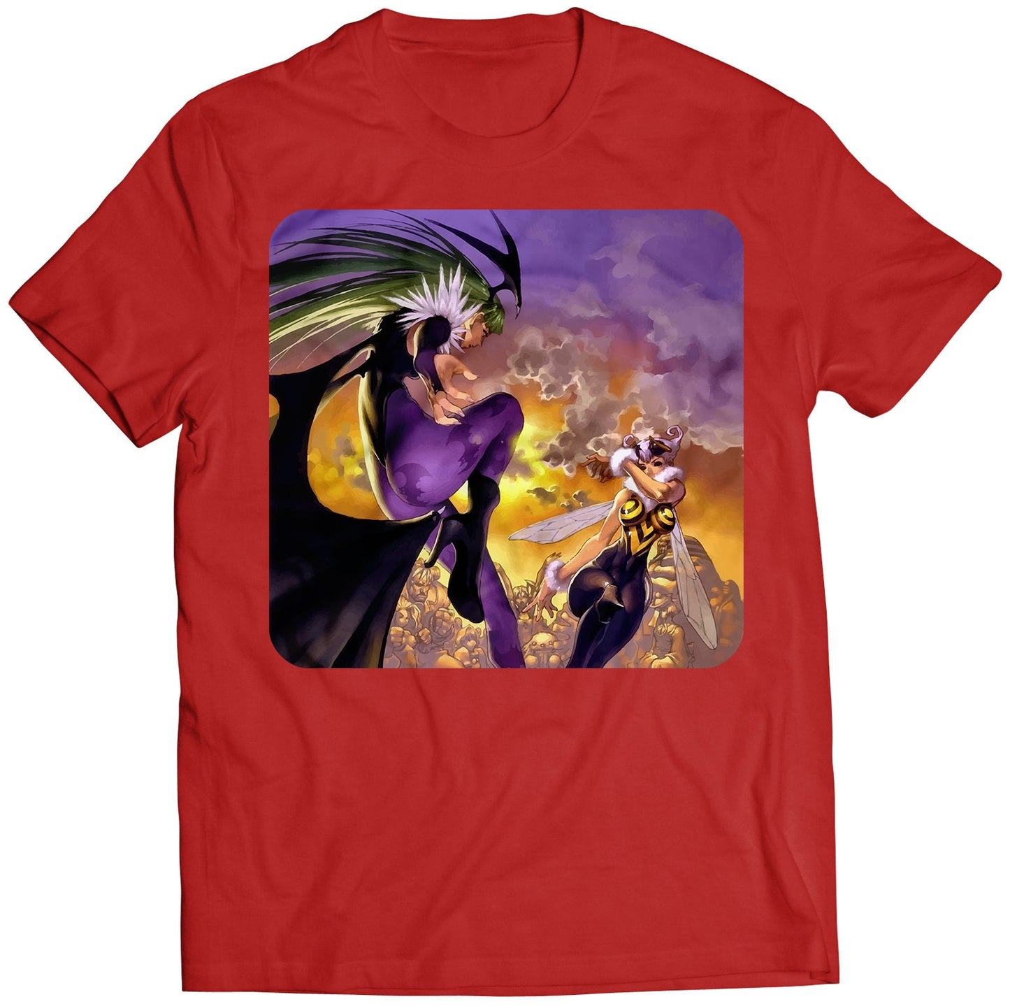 Morrigan VS Qbee Premium Unisex T-shirt (Vectorized Design)