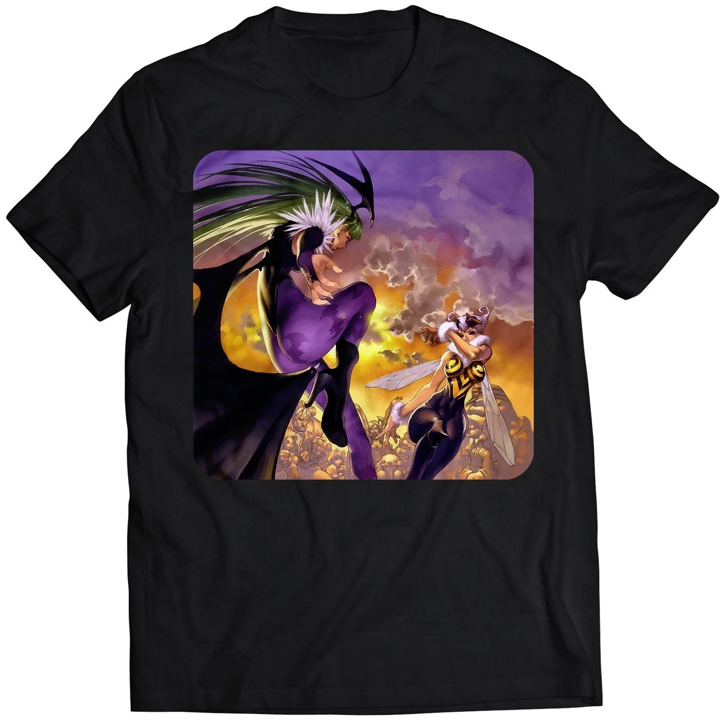 Morrigan VS Qbee Premium Unisex T-shirt (Vectorized Design)