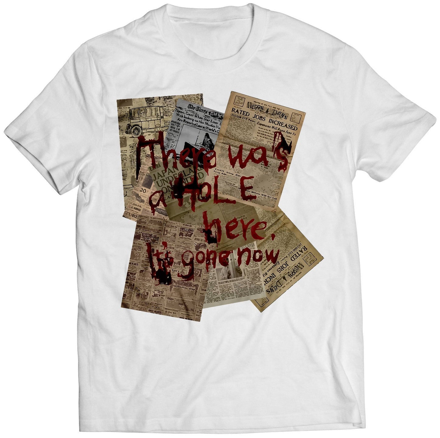 Silence Hill There Was a Hole Here T-shirt V3 (Vectorized Design)