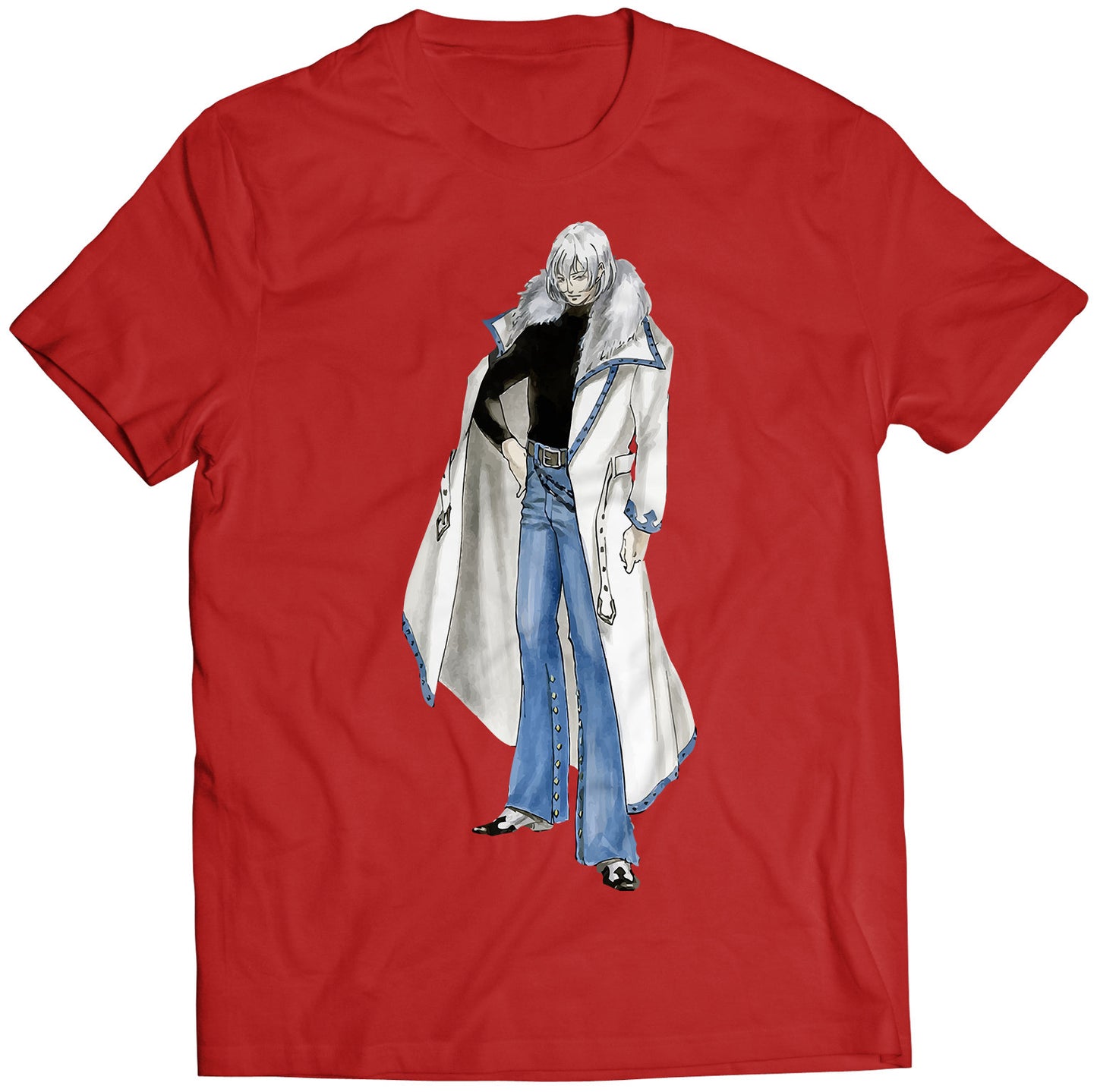 Soma Cruz Castle Vania Aria of Sorrow Premium Unisex T-shirt (Vectorized Design)