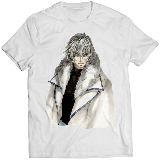 Soma Cruz V2 Castle Vania Aria of Sorrow Premium Unisex T-shirt (Vectorized Design)