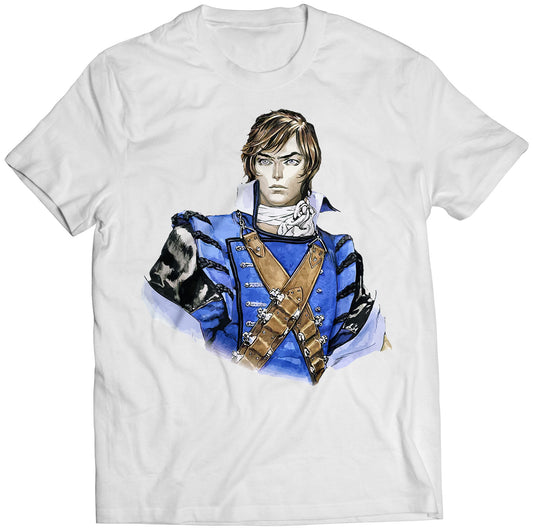 Richter Belmont Castle Vania: The Dracula X Chronicles Premium Unisex T-shirt (Vectorized Design)