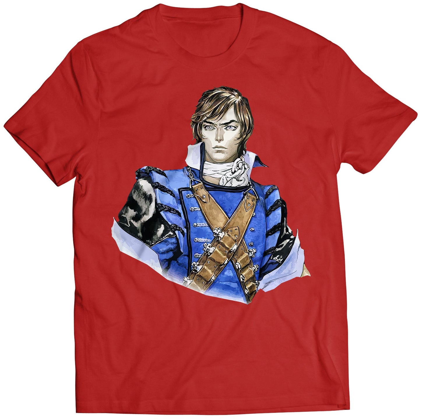 Richter Belmont Castle Vania: The Dracula X Chronicles Premium Unisex T-shirt (Vectorized Design)