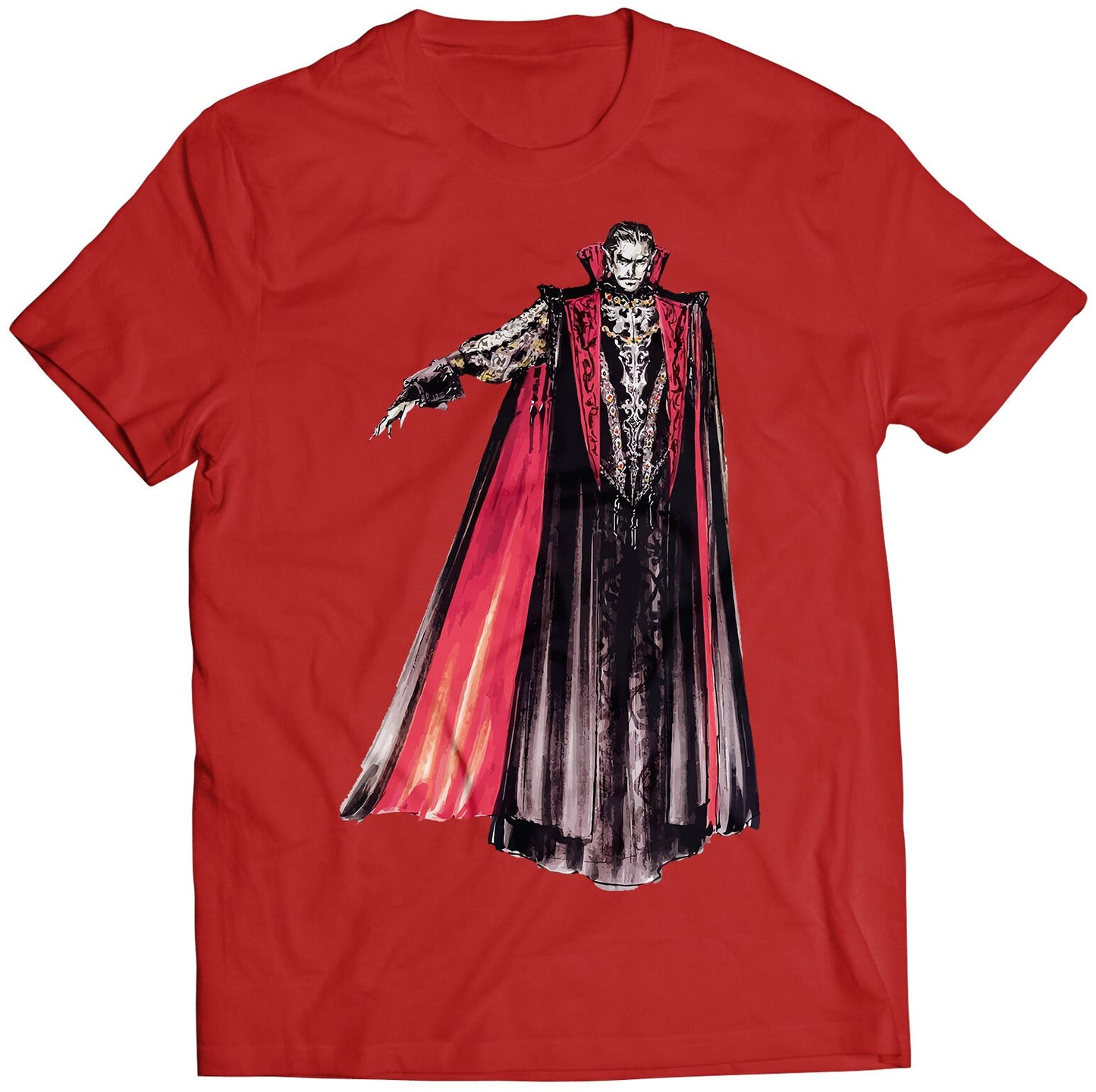 Dracula V2 Castle Vania: The Dracula X Chronicles Premium Unisex T-shirt (Vectorized Design)