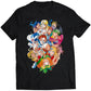Daarkstalkers X Street Fighter Ladies Premium Unisex T-shirt (Vectorized Design)