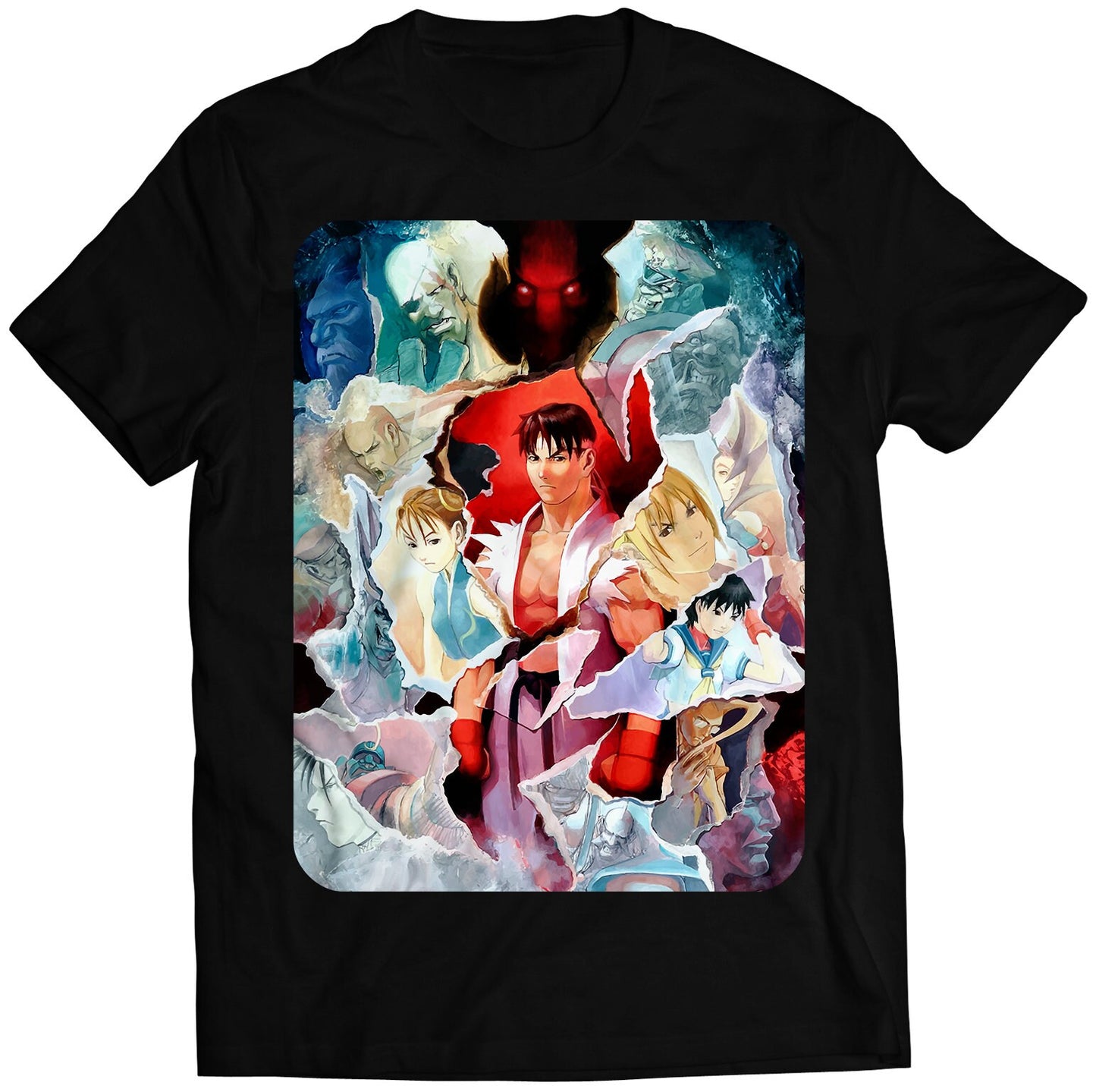 Fighting On The Streets Zero 2 Japanese Cover Premium Unisex T-shirt (Vectorized Design)