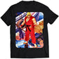 Ken In Stage Street Fighting Premium Unisex T-shirt (Vectorized Design)