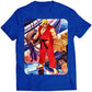 Ken In Stage Street Fighting Premium Unisex T-shirt (Vectorized Design)