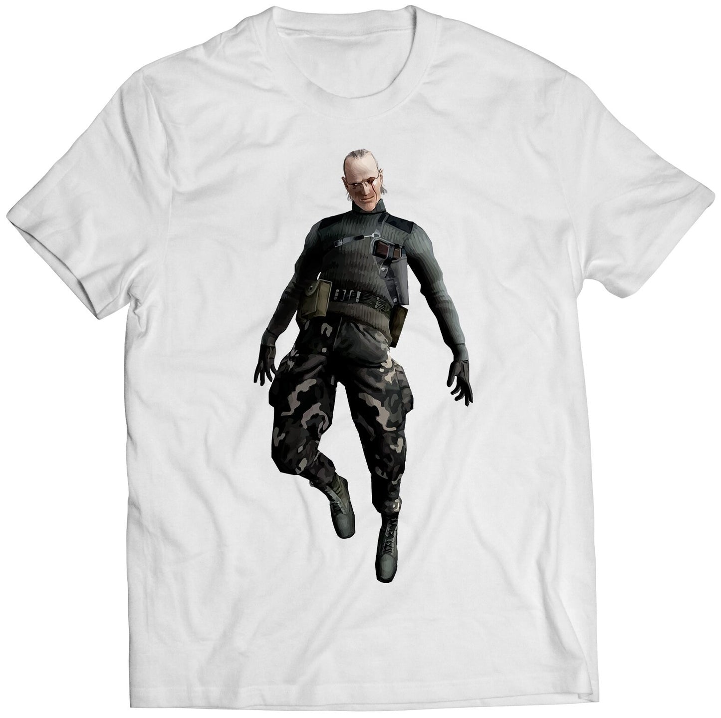 The Sorrow MGS Snake Eater Premium Unisex T-shirt (Vectorized Design)