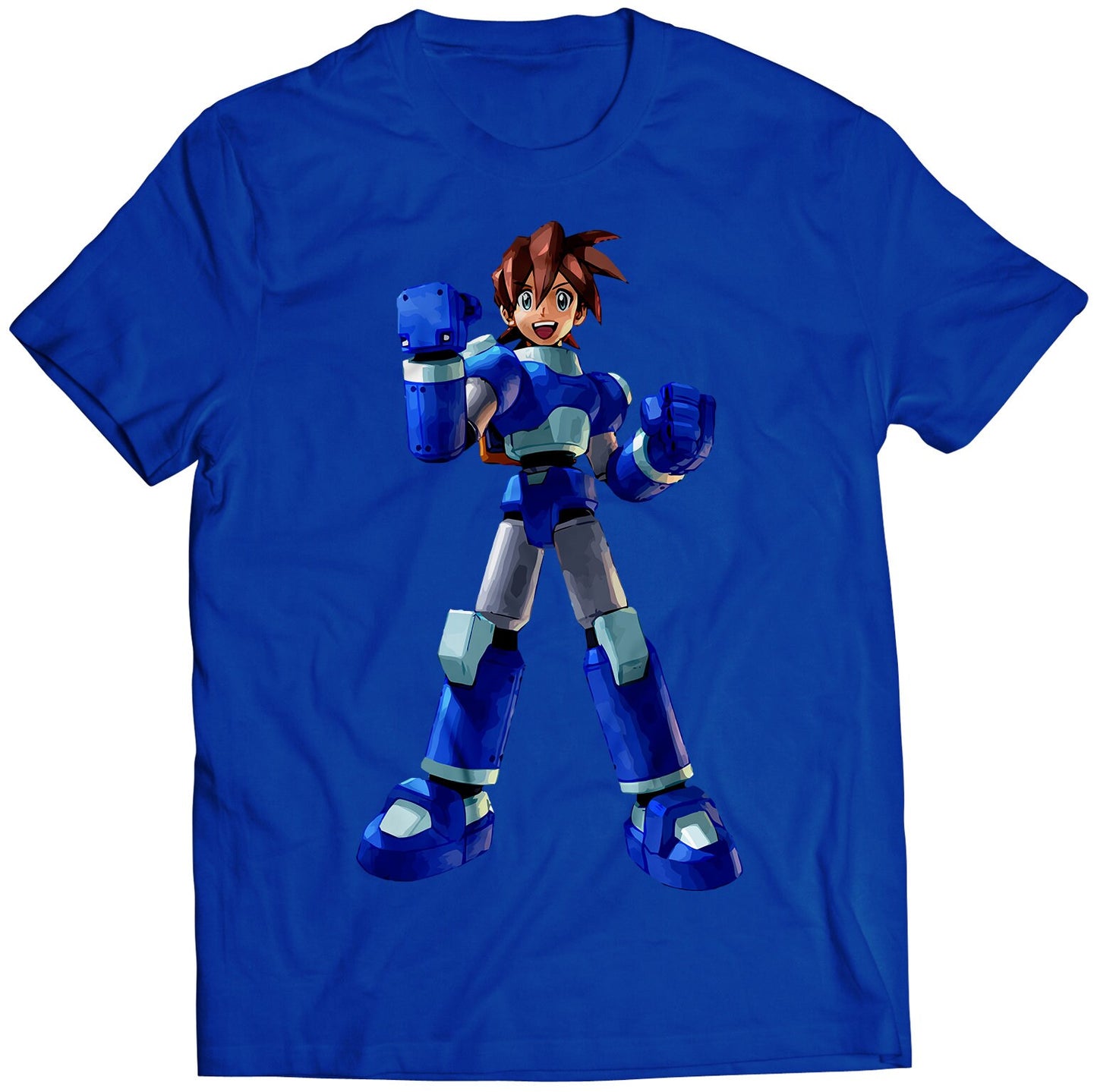 Mega Boy Rockboy Japanese Premium Unisex T-shirt (Vectorized Design)