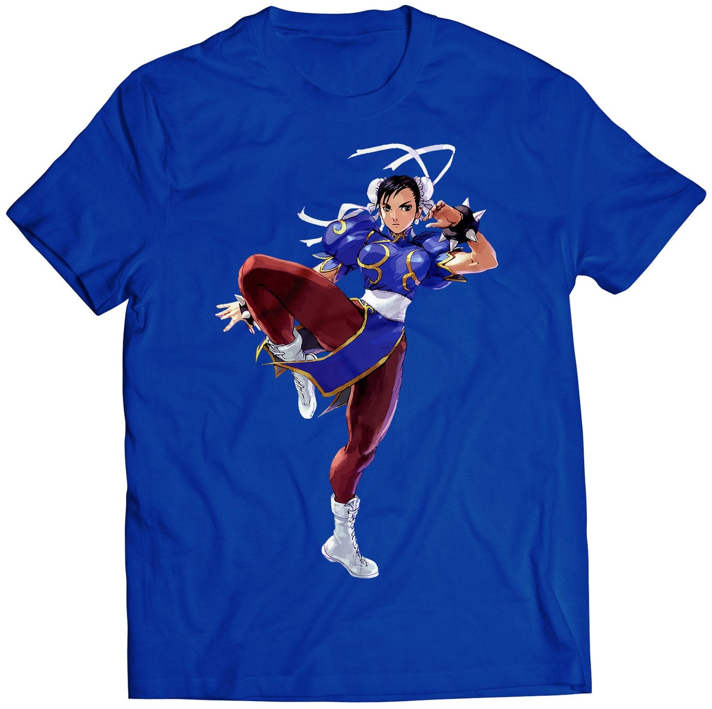 Chun Li Japanese Premium Unisex T-shirt (Vectorized Design)