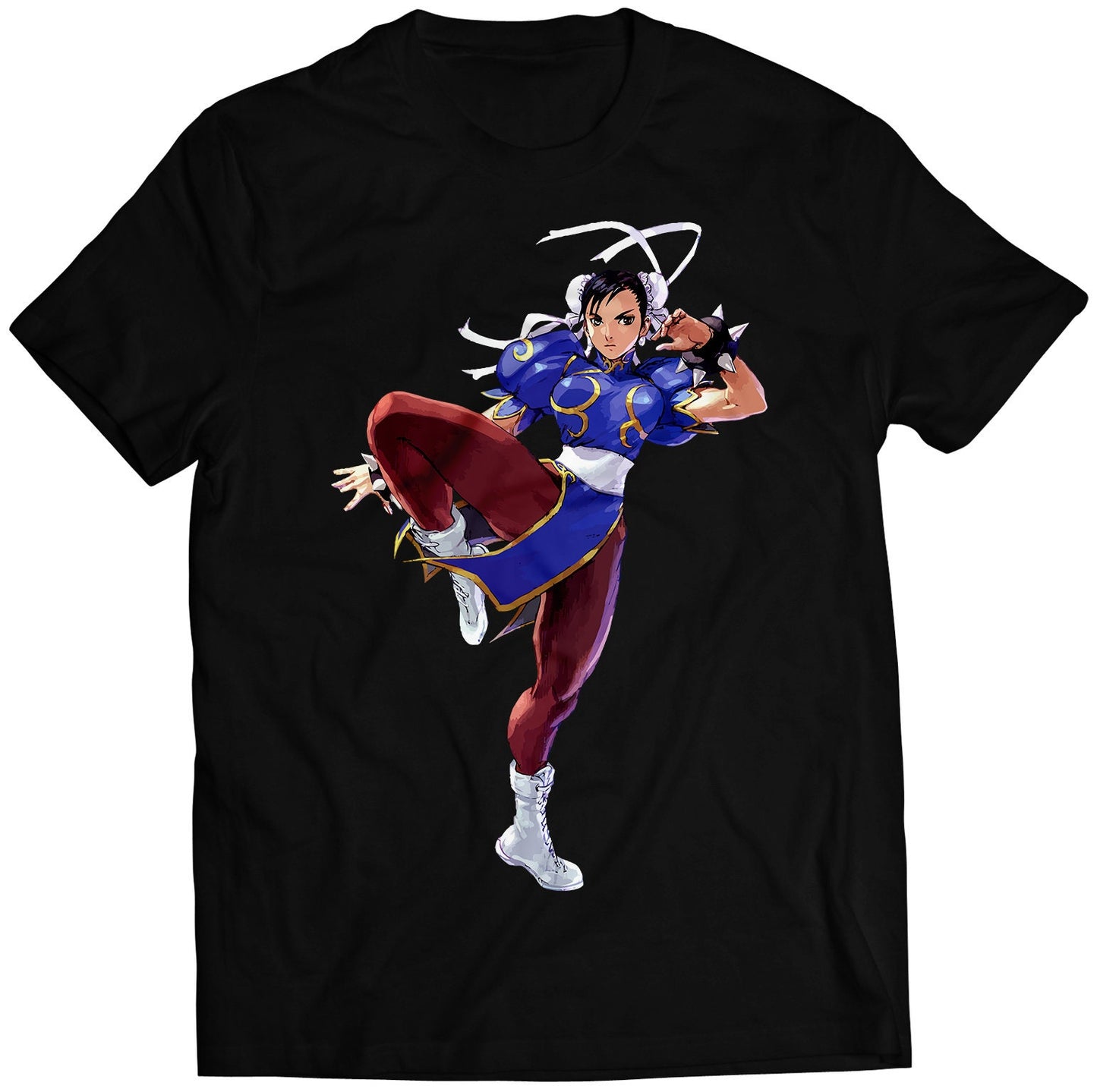 Chun Li Japanese Premium Unisex T-shirt (Vectorized Design)