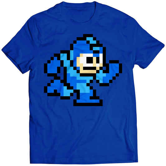 Mega Boy Rockman Running Premium Unisex T-shirt.