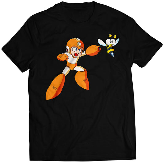 Hornet Chaser Mega Boy Rockman Premium Unisex T-shirt (Vectorized Design)