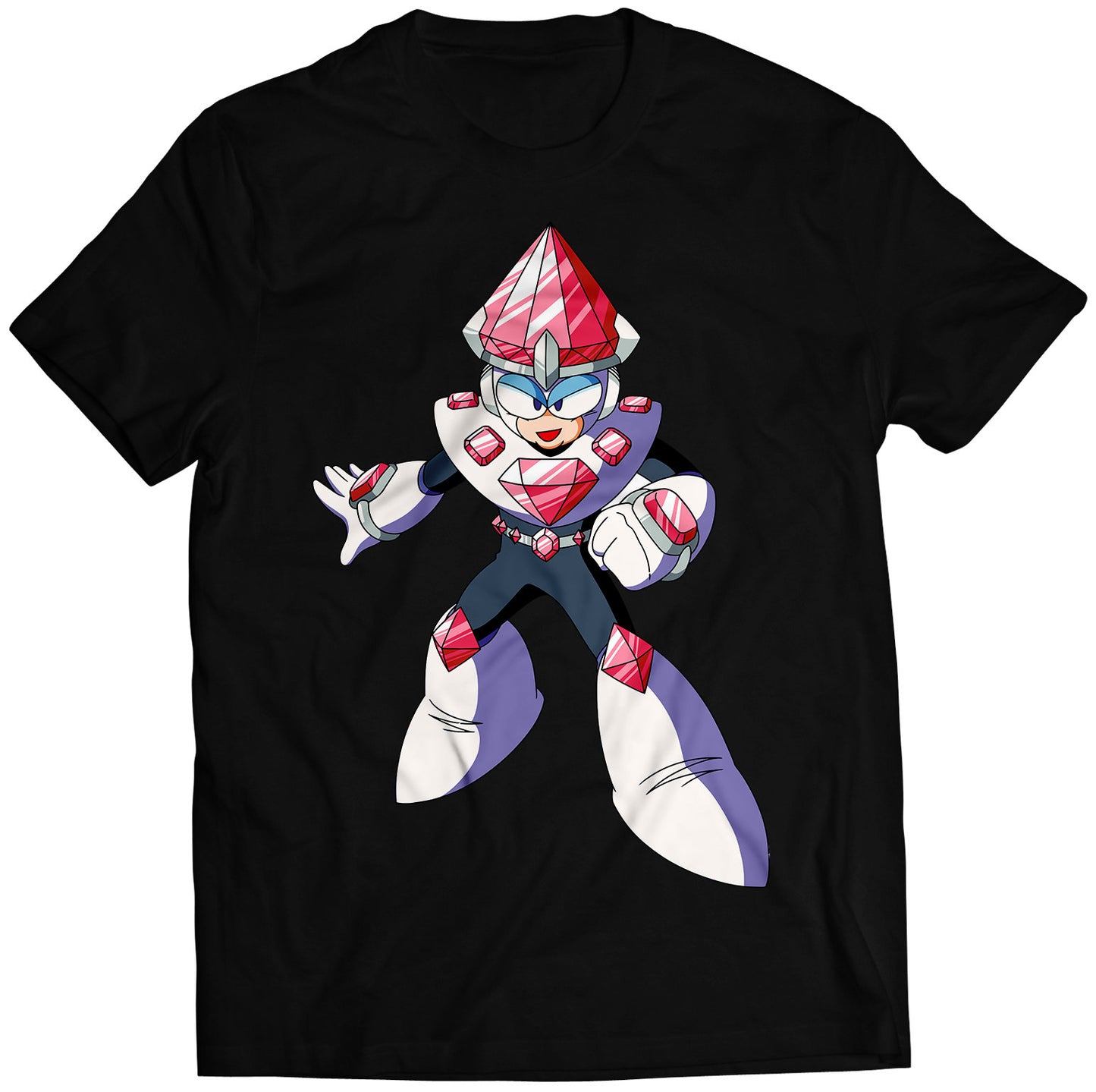 Jewel Mega Boy Rockman Premium Unisex T-shirt (Vectorized Design)