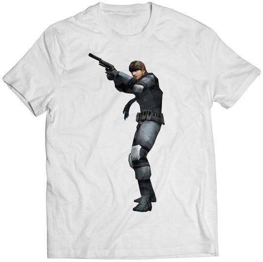 Metal Gear Acid Solid Snake Premium Unisex T-shirt (Vectorized Design)