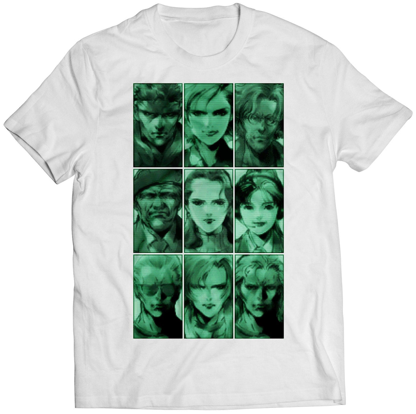 MGS Codec Portraits V2 Premium Unisex T-shirt