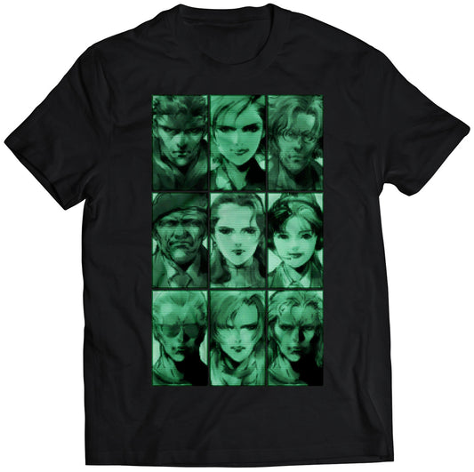 MGS Codec Portraits V2 Premium Unisex T-shirt