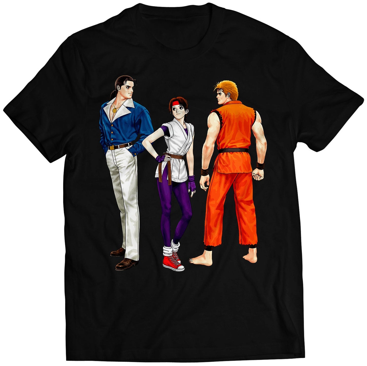 Team Art Of Fighting KOF98 Premium Unisex T-shirt (Vectorized Design)