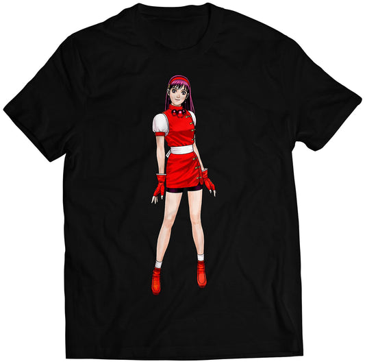 Athena Asamiya KOF98 Premium Unisex T-shirt (Vectorized Design)