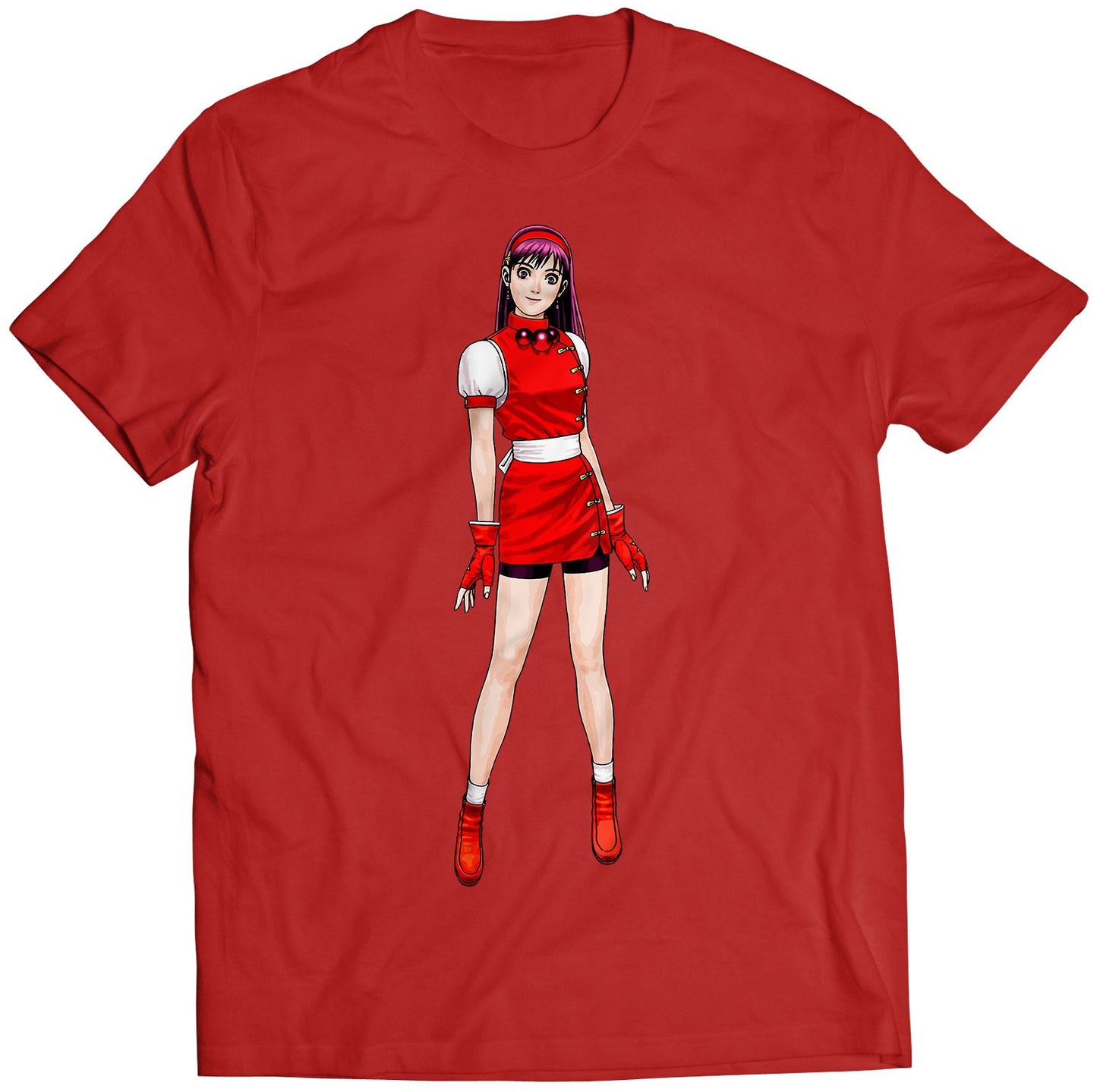 Athena Asamiya KOF98 Premium Unisex T-shirt (Vectorized Design)