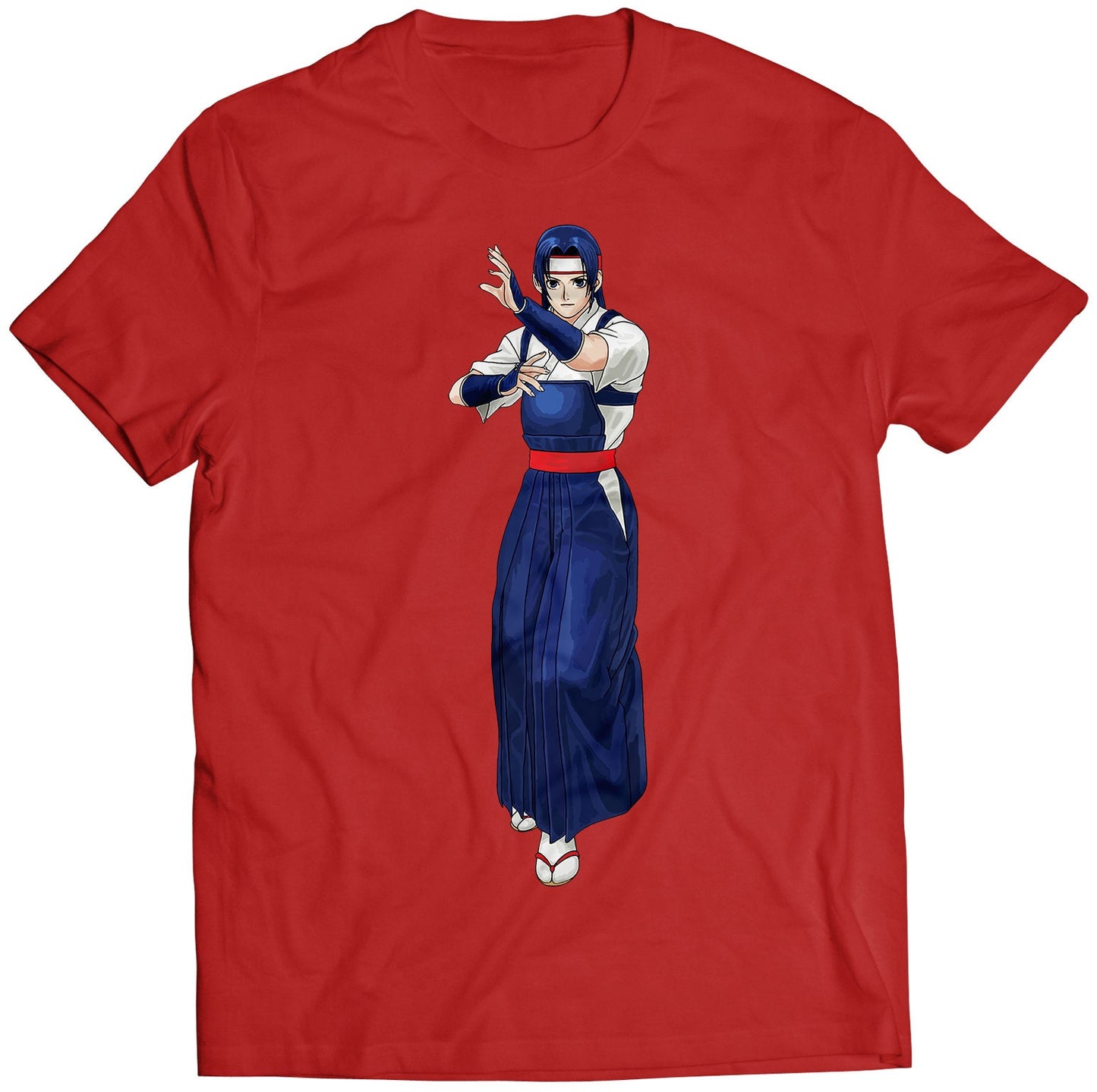 Kasumi Todoh KOF98 Premium Unisex T-shirt (Vectorized Design)