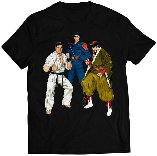 Team Oyaji KOF98 Premium Unisex T-shirt (Vectorized Design)