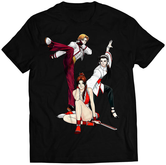 Team Ladies Fight Night KOF98 Premium Unisex T-shirt (Vectorized Design)