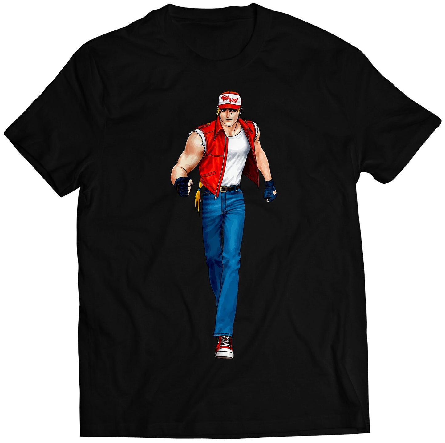 Terry Bogard KOF98 Premium Unisex T-shirt (Vectorized Design)