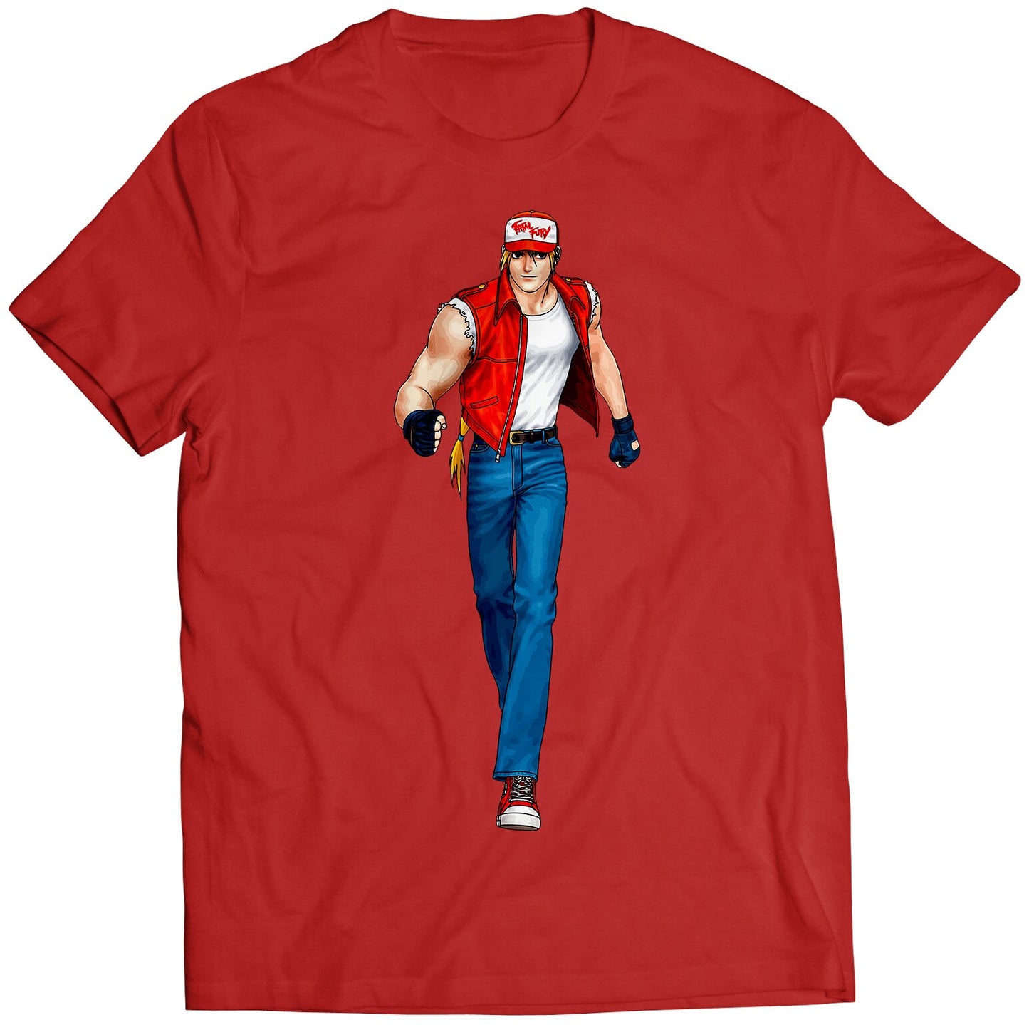 Terry Bogard KOF98 Premium Unisex T-shirt (Vectorized Design)